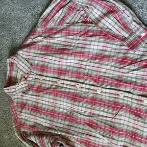 TALBOTS PLAID SHIRT